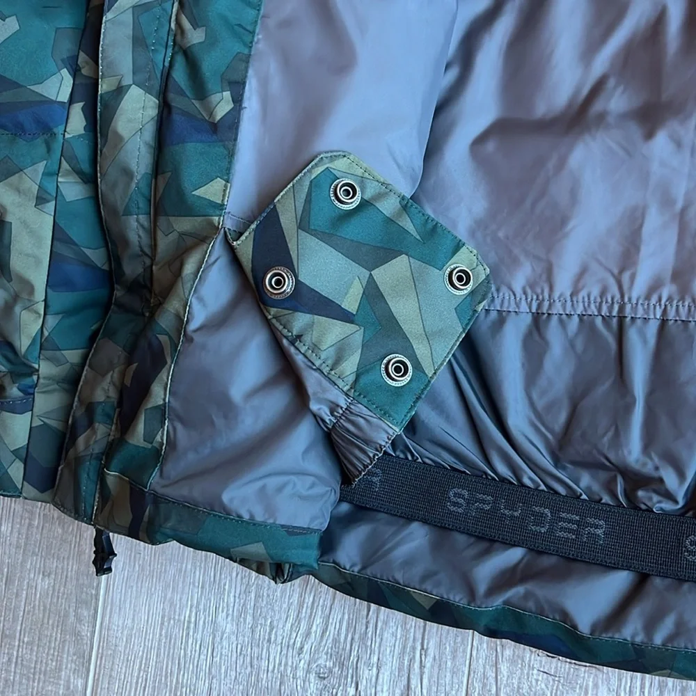 Spyder Clutch Ski‎ Jacket Camo Size 20